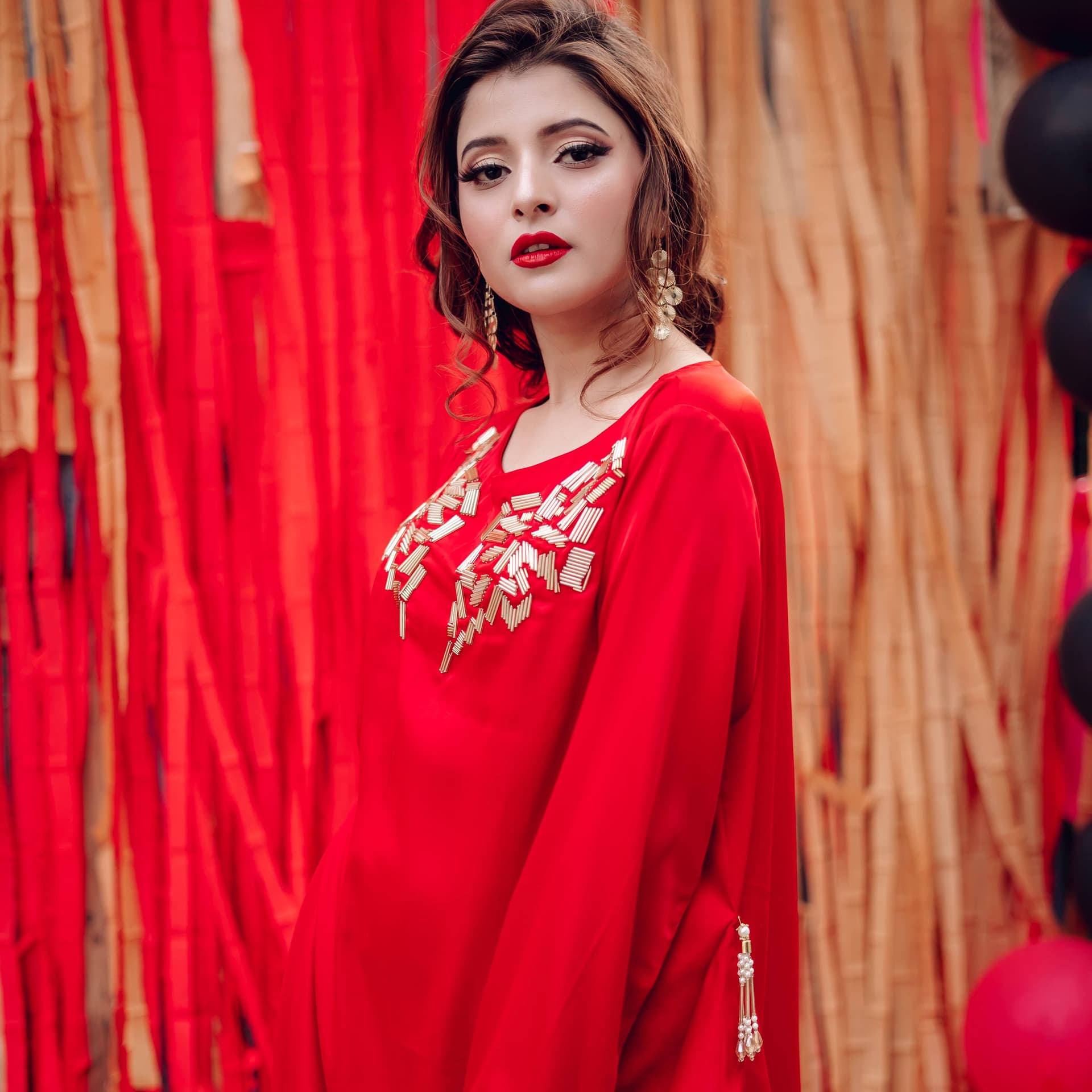 RED VALENTINE SILK BIASED (Spe 081)